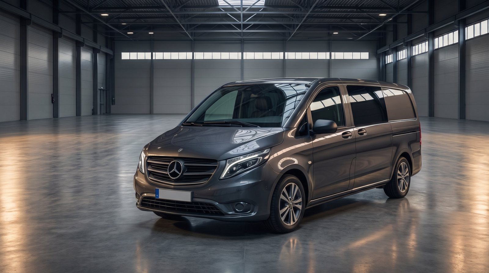Putnički kombi u hali
